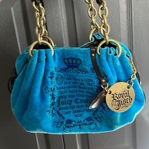 DEADSTOCK Vintage Juicy Couture velour purse